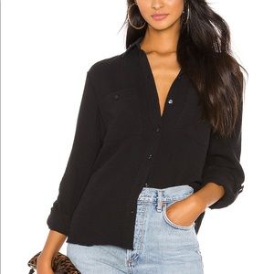 1.State Patch Pocket Roll Tab Button Down